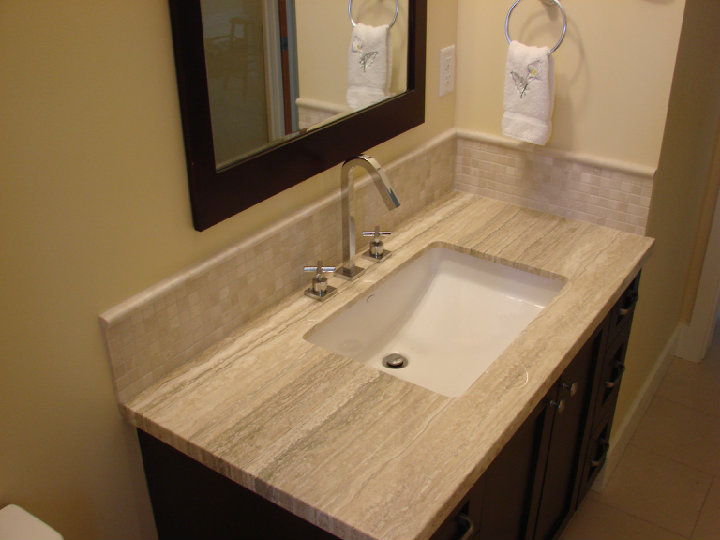 Firestar Granite bathroom project 1