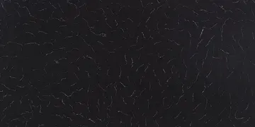 KASA Quartz · K7706 · Black Ice Flower surface